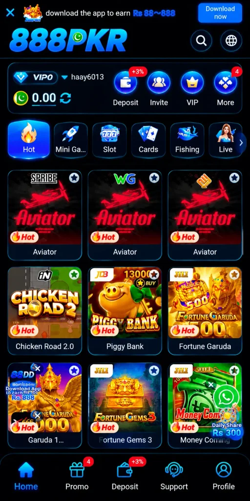 888PKR Game